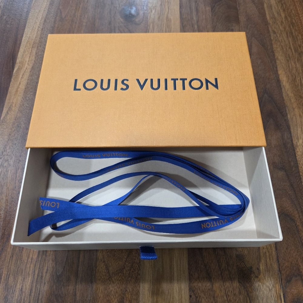 Louis Vuitton Pullout Gift Box Accessory Drawer With Ribbon
